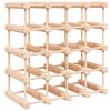 vidaXL Stojan na v&iacute;no na 20 lahv&iacute; 46,5x23x46,5 cm masivn&iacute; borov&eacute; dřevo