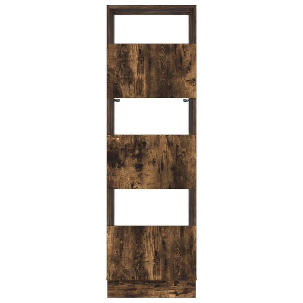 vidaXL Skř&iacute;ň na pr&aacute;dlo Kouřov&yacute; dub 50 x 68 x 162 cm Kompozitn&iacute; dřevo