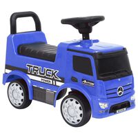 vidaXL Odrážedlo Mercedes-Benz náklaďák modré
