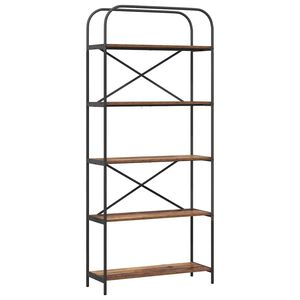 vidaXL Knihovna Star&eacute; dřevo 80 x 30 x 183 cm Kompozitn&iacute; dřevo