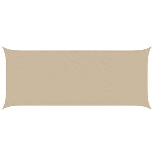 vidaXL Slunečn&iacute; plachta B&eacute;žov&aacute; 6 x 2,5 m 100% polyester Oxford