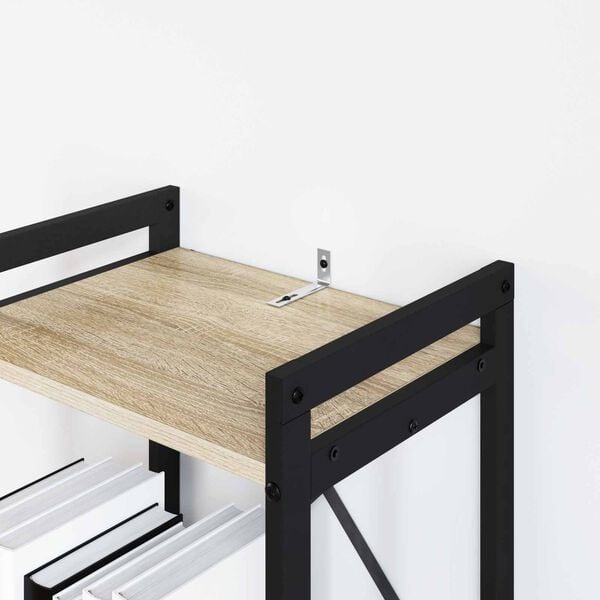 vidaXL Protiskluzov&yacute; drž&aacute;k 12 pcs Stř&iacute;brn&aacute; 74,5 x 15 x 32 mm Železo