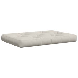 vidaXL Polstr na paletu VIANEN 100% polyester B&iacute;l&aacute; 120 x 80 x 12 cm