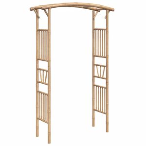 vidaXL Zahradn&iacute; oblouk na růže bambus 118 x 40 x 187 cm