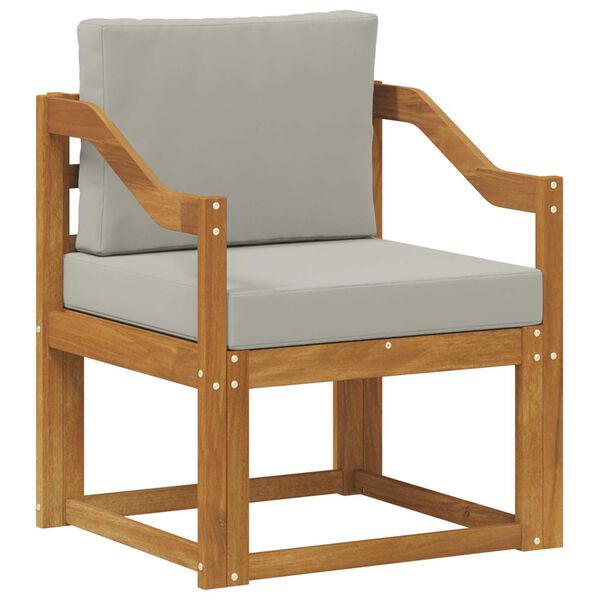 vidaXL Venkovn&iacute; pohovka Masivn&iacute; ak&aacute;ciov&eacute; dřevo a polyester