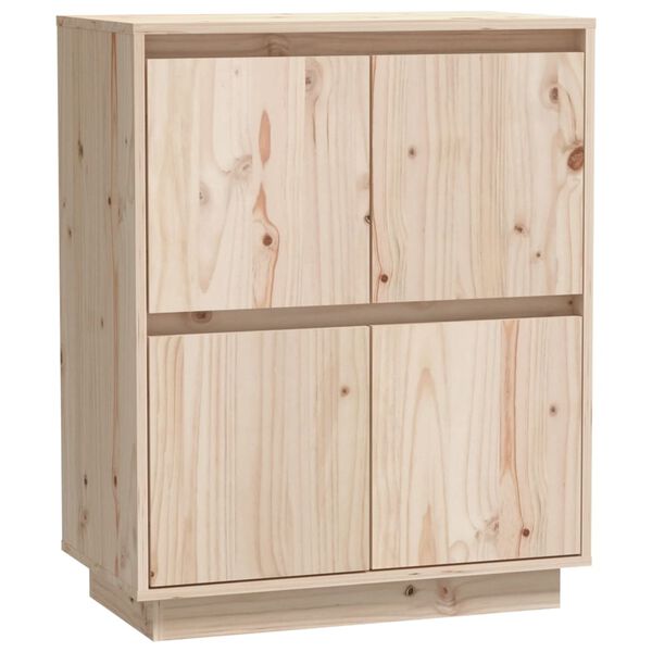 vidaXL Příborník 60 x 34 x 75 cm masivní borové dřevo