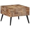 vidaXL Konferenčn&iacute; stolek &scaron;ed&yacute; 55x55x40 cm masivn&iacute; recyklovan&yacute; teak