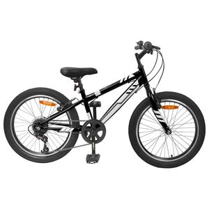 vidaXL Horsk&eacute; Kolo 20 palců 6-Speed pro děti od 5 do 8 let Čern&aacute;