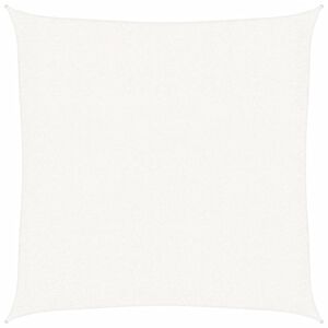 vidaXL Plachta proti slunci z HDPE čtvercov&aacute; 2 x 2 m b&iacute;l&aacute;