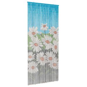 vidaXL Dveřn&iacute; z&aacute;clona proti hmyzu v&iacute;cebarevn&aacute; 200 x 90 cm Bambus