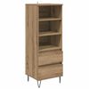 vidaXL Vysok&yacute; bufet Artisanov&yacute; dub 40 x 36 x 110 cm Kompozitn&iacute; dřevo