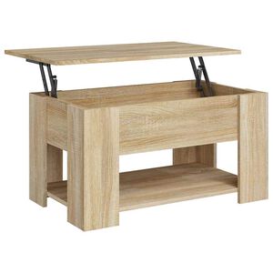 vidaXL Konferenčn&iacute; stolek dub sonoma 79 x 49 x 41 cm kompozitn&iacute; dřevo
