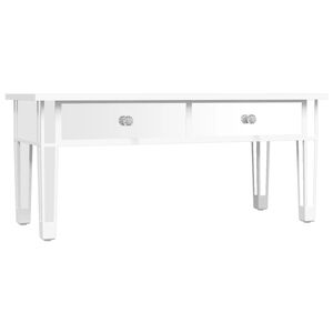 vidaXL Zrcadlov&yacute; konferenčn&iacute; stolek 106x45x45 cm kompozitn&iacute; dřevo sklo