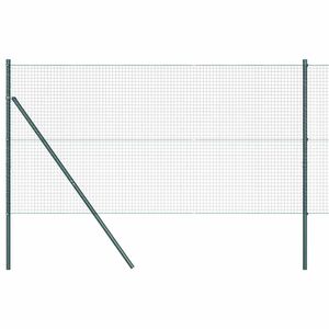 vidaXL Zemn&iacute; upevněn&iacute; svařovan&eacute; dr&aacute;těn&eacute; ploty 25 x 1,2 m Zelen&aacute;