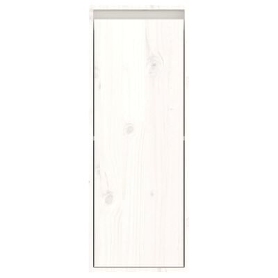 vidaXL TV skříňky 4 ks bílé masivní borové dřevo