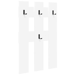 vidaXL N&aacute;stěnn&yacute; vě&scaron;&aacute;k na kab&aacute;ty B&iacute;l&aacute; 65 x 3 x 100 cm Kompozitn&iacute; dřevo