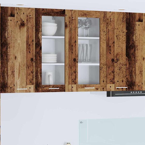 vidaXL Z&aacute;věsn&aacute; skř&iacute;ňka Star&eacute; dřevo 40 x 31 x 80 cm kompozitn&iacute; dřevo