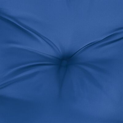 vidaXL Poduška na palety královsky modrá 58 x 58 x 10 cm textil