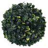 vidaXL Umělé buxus koule s LED světly 2 ks zelené 22 cm