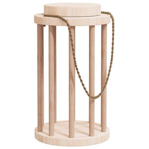 vidaXL Sen&iacute;k pro kr&aacute;l&iacute;ky &Oslash; 15 x 25,5 cm masivn&iacute; jedlov&eacute; dřevo
