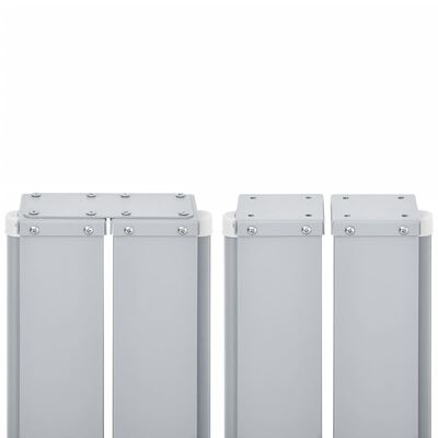 vidaXL Zatahovací boční markýza / zástěna antracitová 170 x 1000 cm