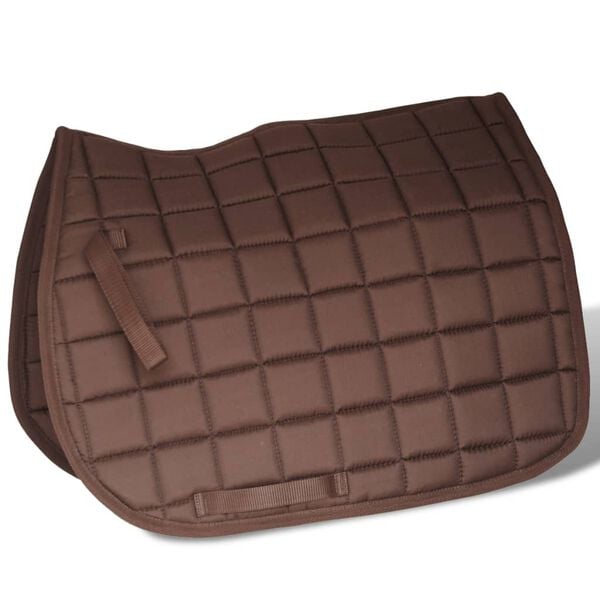 Sedlo z prav&eacute; kůže, 5-v-1, p&aacute;t. kan&aacute;l 18 cm, posedl&iacute; 17,5" - hněd&aacute;