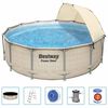 Bestway Power Steel Baz&eacute;nov&yacute; set s př&iacute;stře&scaron;kem 396 x 107 cm