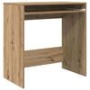 vidaXL Stůl Artisanov&yacute; dub kompozitn&iacute; dřevo 77,5 x 43 x 79 cm