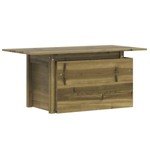 vidaXL Zahradn&iacute; stůl 100 x 50 x 75 cm impregnovan&aacute; borovice