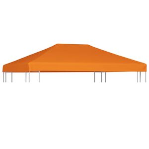 vidaXL N&aacute;hradn&iacute; střecha na alt&aacute;n 310 g/m&sup2; 4 x 3 m oranžov&aacute;
