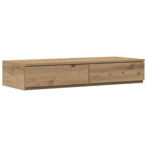 vidaXL Z&aacute;suvky pod postel Artisanov&yacute; dub 100 x 36,5 x 16,5 cm