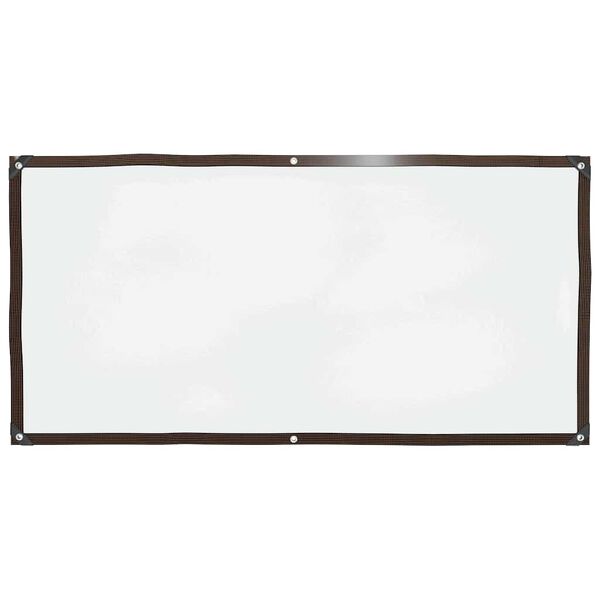 vidaXL Čir&aacute; plachta s oky 1x2 m polyethylen