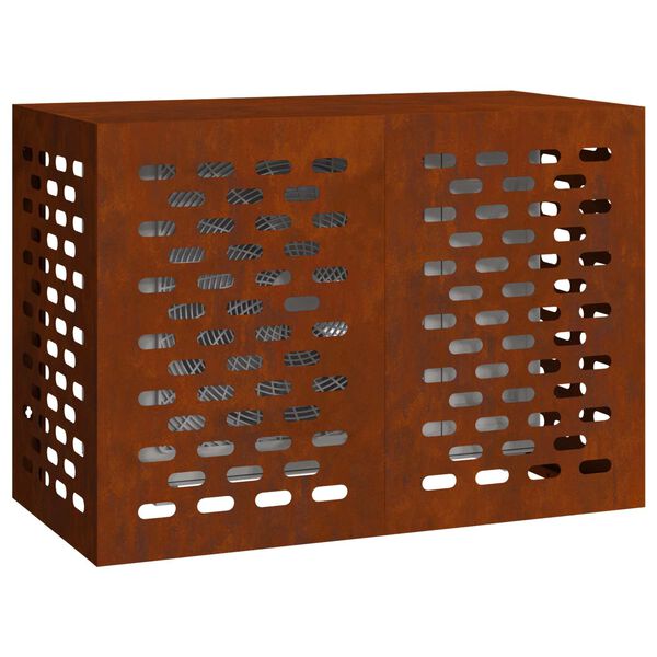 vidaXL Ochrana klimatizace Rezav&aacute; 100 x 50 x 70 cm