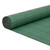 vidaXL Zahradn&iacute; plot oboustrann&yacute; zelen&yacute; 1,8 x 3 m PVC