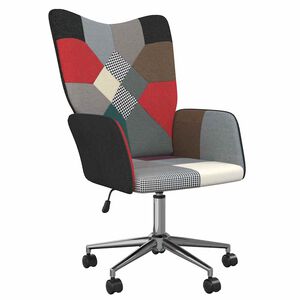 vidaXL Relaxačn&iacute; křeslo patchwork textil
