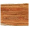 vidaXL Stoln&iacute; deska 90x80x2,5 cm obd&eacute;ln&iacute;kov&aacute; masivn&iacute; ak&aacute;cie živ&aacute; hrana