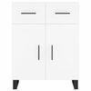 vidaXL Skříň highboard bílá 69,5 x 34 x 180 cm kompozitní dřevo