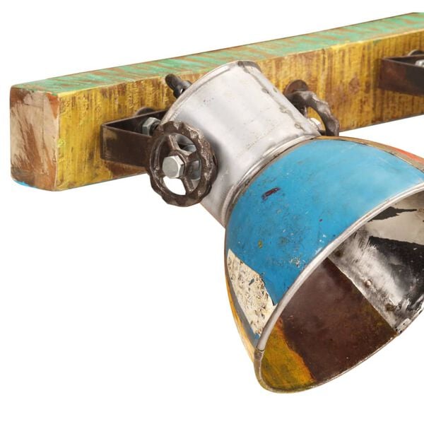 vidaXL Industri&aacute;ln&iacute; n&aacute;stěnn&aacute; lampa v&iacute;cebarevn&aacute; 90 x 25 cm E27