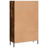 vidaXL Skř&iacute;ň highboard kouřov&yacute; dub 69,5 x 31 x 115 cm kompozitn&iacute; dřevo