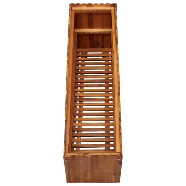 vidaXL Zahradní vyvýšený záhon 100 x 30 x 50 cm masivní akáciové dřevo