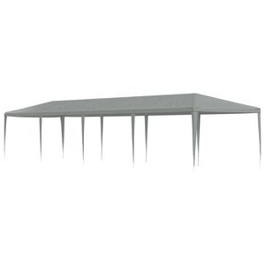 vidaXL Party Stan Světle &scaron;ed&aacute; 1200 x 300 x 255 cm PE a ocel