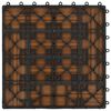 vidaXL Dlažba na terasu 11 pcs Teak 30 x 30 cm Dřevoplast