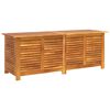 vidaXL Zahradn&iacute; &uacute;ložn&yacute; box s lamelami 150 x 50 x 56 cm masivn&iacute; ak&aacute;cie