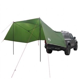 vidaXL Auto stan 308 x 215 x 220 cm Zelen&aacute; Polyester a ocel