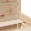vidaXL Rám postele s čelem 90 x 190 cm masivní borovice