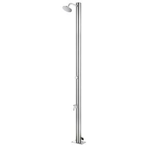 vidaXL Zahradn&iacute; sprcha 215 cm nerezov&aacute; ocel