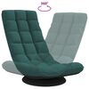 vidaXL Otočná podlahová židle tmavě zelená 70x51x79 cm Látka