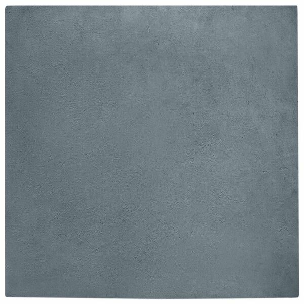 vidaXL Koberec z uměl&eacute; kr&aacute;lič&iacute; kože&scaron;iny Olite Antracit 240 x 240 cm