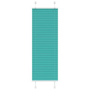 vidaXL Plisovan&aacute; roleta Benz&iacute;nov&aacute; zelen&aacute; 40x100 cm &Scaron;&iacute;řka l&aacute;tky 39,4 cm