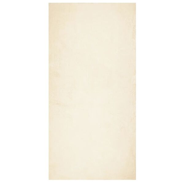 vidaXL Koberec HUARTE kr&aacute;tk&yacute; vlas měkk&yacute; a prateln&yacute; kr&eacute;mov&yacute; 100x200 cm